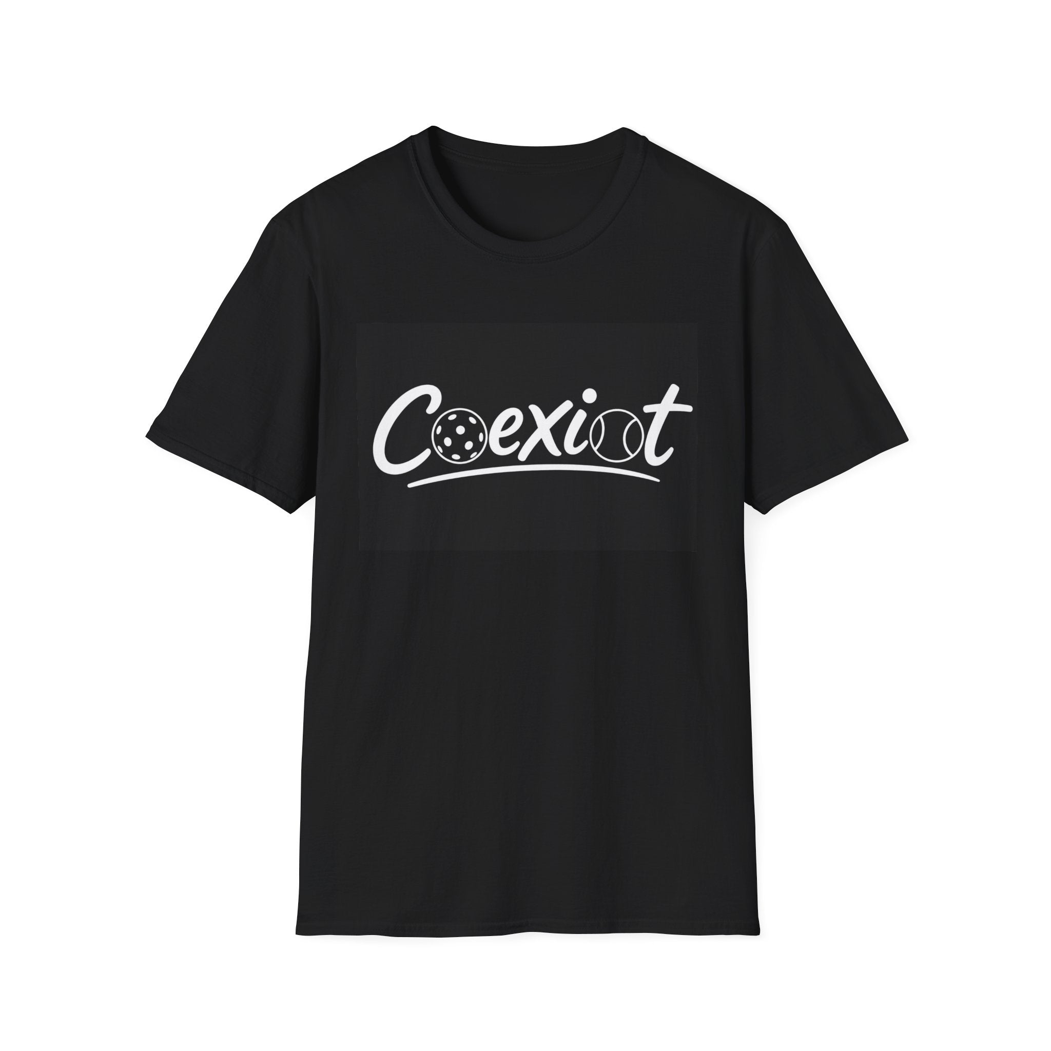 COEXIST Pickleball - Tennis Unisex Softstyle T-Shirt