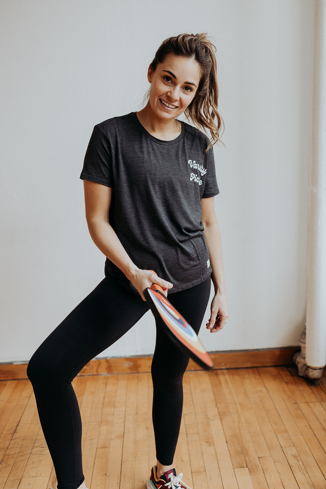 Varsity Pickle Women's Performance Tech Short Sleeve Shirt