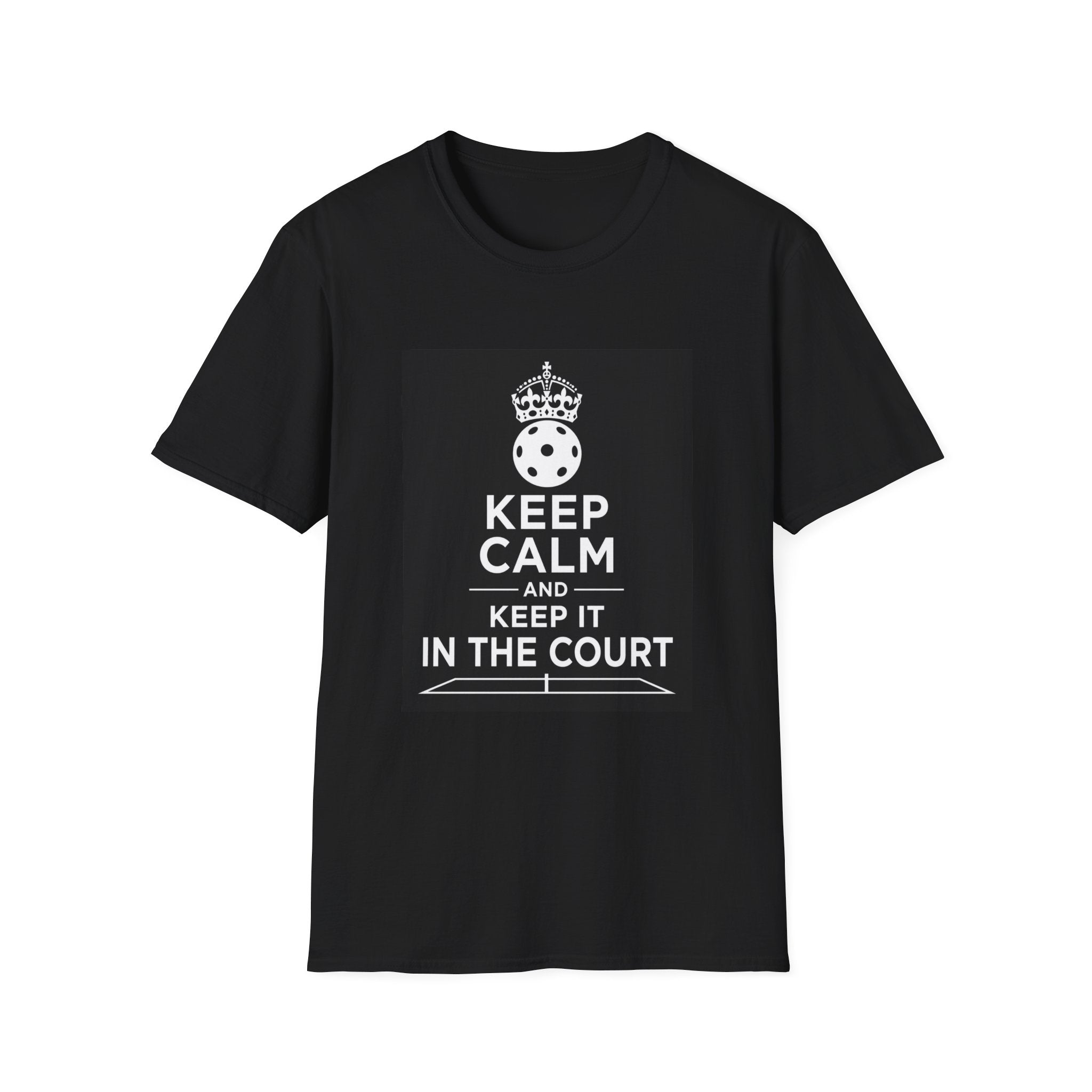 KEEP CALM COURT Unisex Softstyle T-Shirt