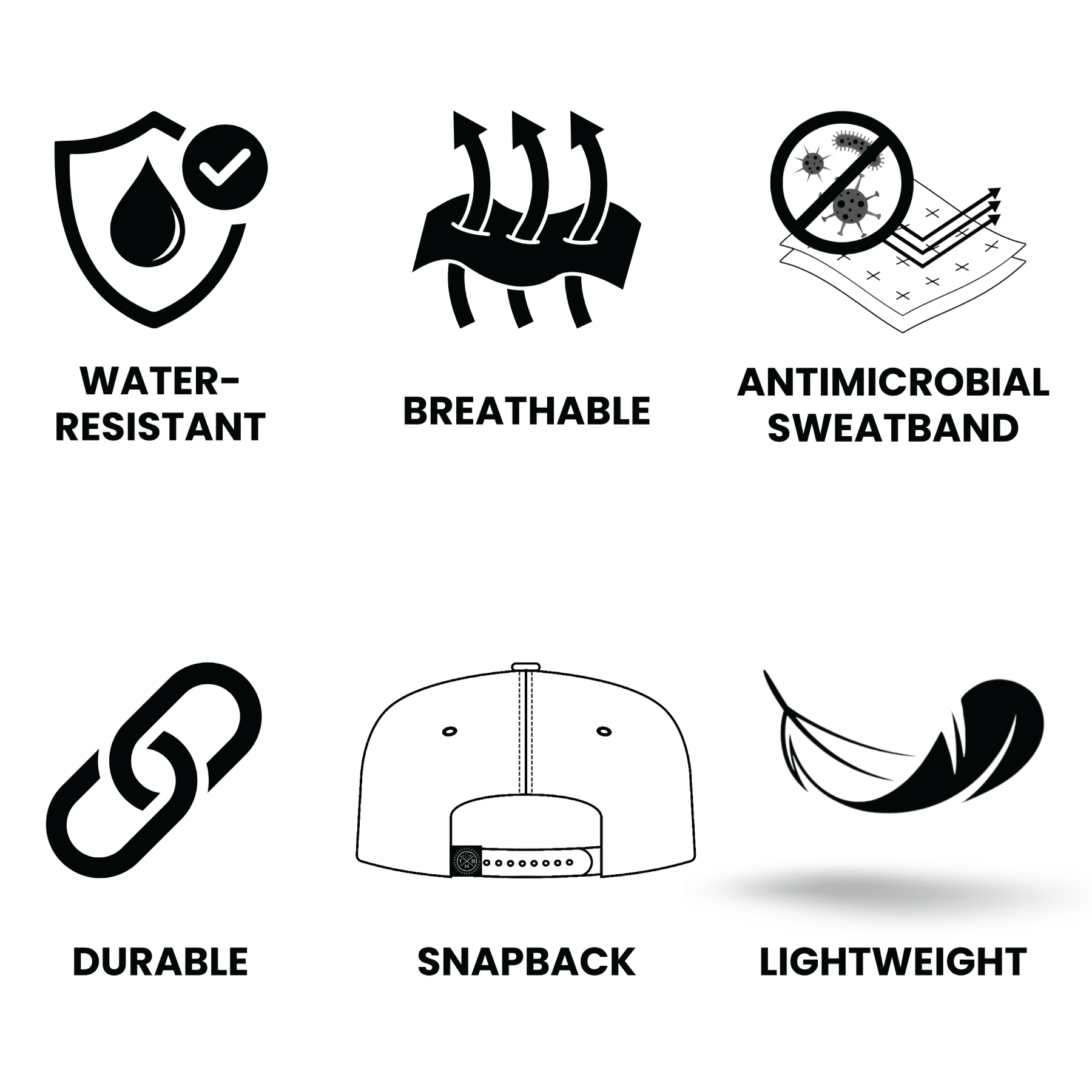 Yoga Hat - Dad Hat - Ponytail - White - Laser Mesh