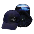 Tahoe Hat - Dad Hat - Navy - Fabric Back