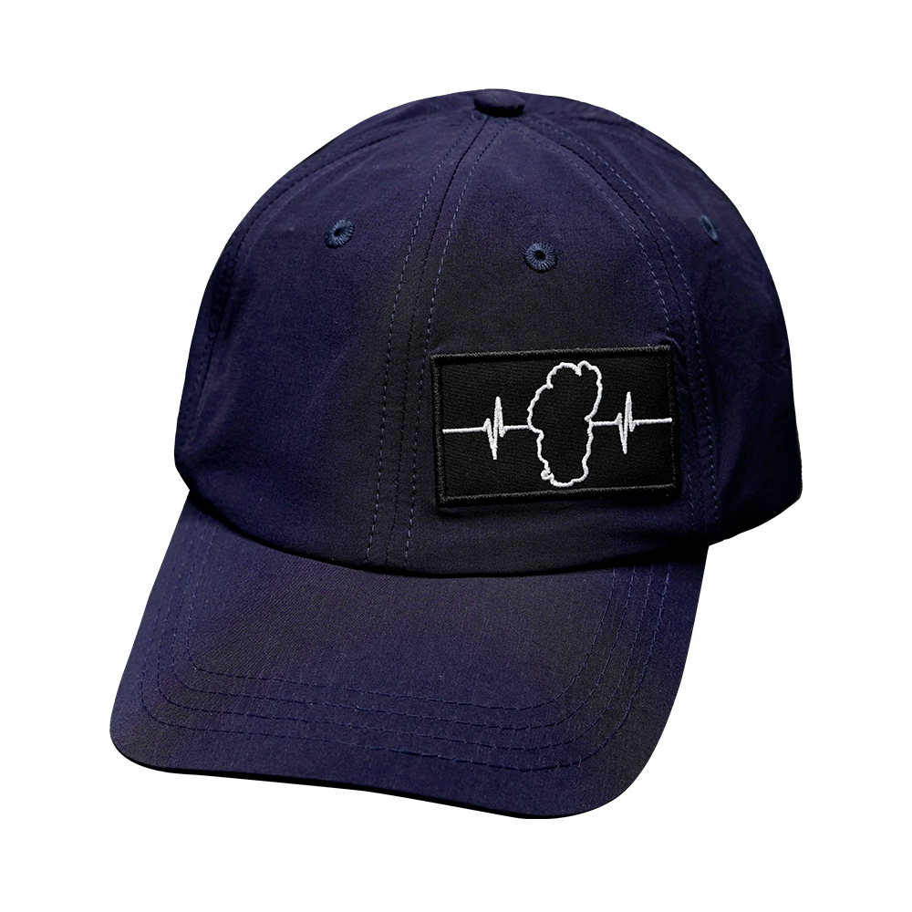 Tahoe Hat - Dad Hat - Navy - Fabric Back